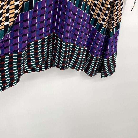 Anthropologie MAEVE Gianna Tunic Dress Long Sleeve printed Multi‎ size 0 - Picture 7 of 16